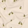 GOTS Katoenjersey Peren | Poppy Fabrics – lichtbeige/lichtolijf,  thumbnail number 2