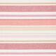Decostof Half panama kleurrijke mix van strepen gerecycled – rood,  thumbnail number 1