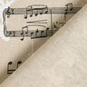 Decostof Half panama muzikaal – zwart/natuur,  thumbnail number 4