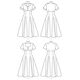Vintage - jurk 1952, Butterick 6018|40 - 48,  thumbnail number 8