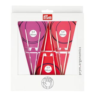 Set rondbreinaalden, 3-delig [3,0 - 4,0] Ergonomics| Prym, 
