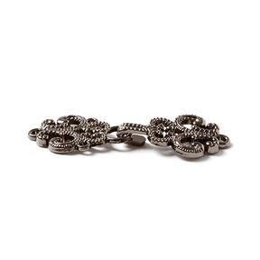 Sluiting ornament 3 - oudoudzilver metalen metalen, 