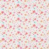 GOTS Katoenjersey kleurrijke bloemen Digitaal printen | Poppy Fabrics – wit/perzik,  thumbnail number 1
