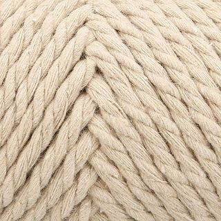 Anchor Crafty Macramé garen, gerecycled [5mm] – ecru, 