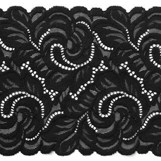 Elastische kant Aphrodite [165 mm] - zwart, 