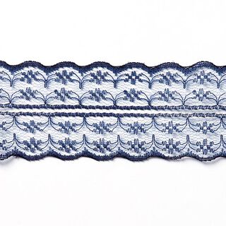 Voile -kant boordband [48 mm] - marineblauw, 