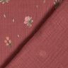 Mousseline/dubbel gehaakte stoffen delicate bloemen | by Poppy – roodbruin,  thumbnail number 4