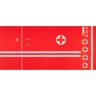 French Terry Panel Spoedarts zijn | Stoff&Liebe – rood/zilvergrijs,  thumbnail number 5