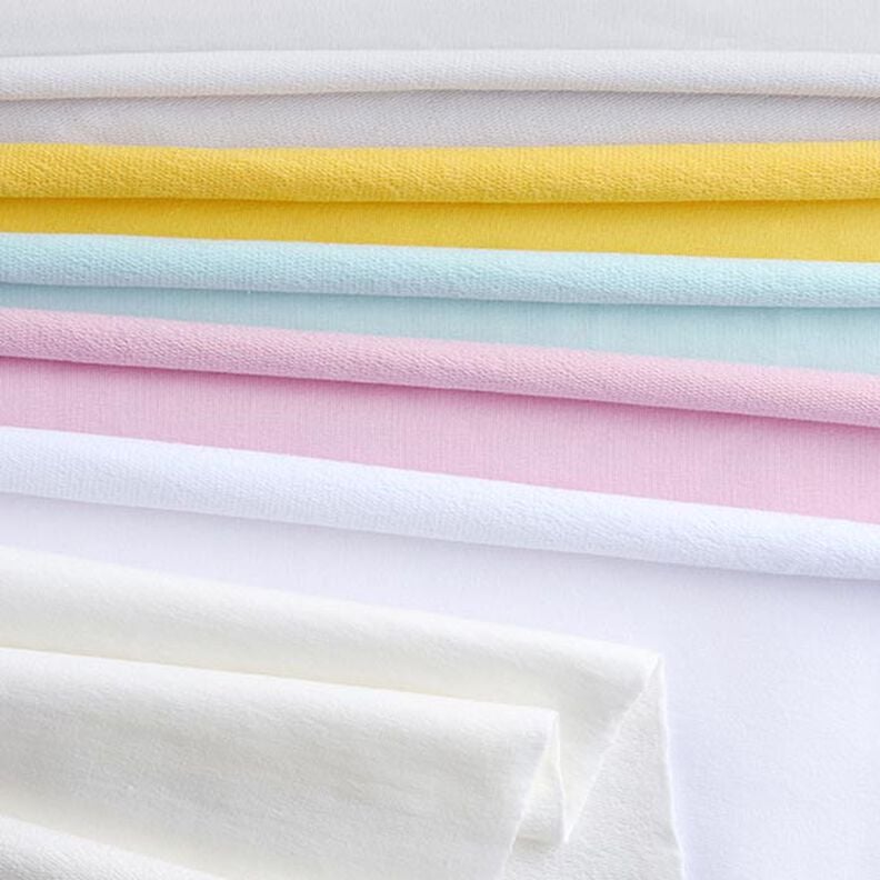 Lichte French Terry effen – zwart,  image number 7