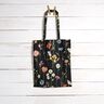 Decostof Gobelin Wilde bloemen – zwart/roos,  thumbnail number 7