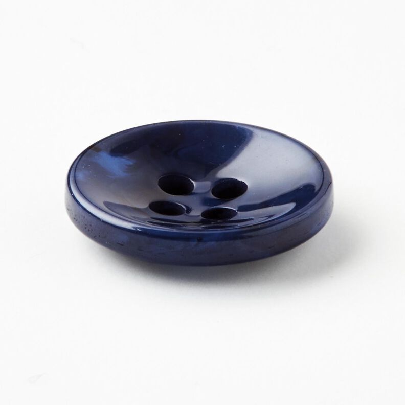 4-gats knoop gemarmerd [Ø 15 mm] – indigo,  image number 2