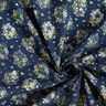 Biologisch katoenpopeline Boeket bloemen – marineblauw,  thumbnail number 3