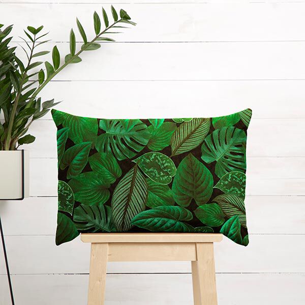 Decoratiefluweel Premium Planten struikgewas – groen,  image number 6