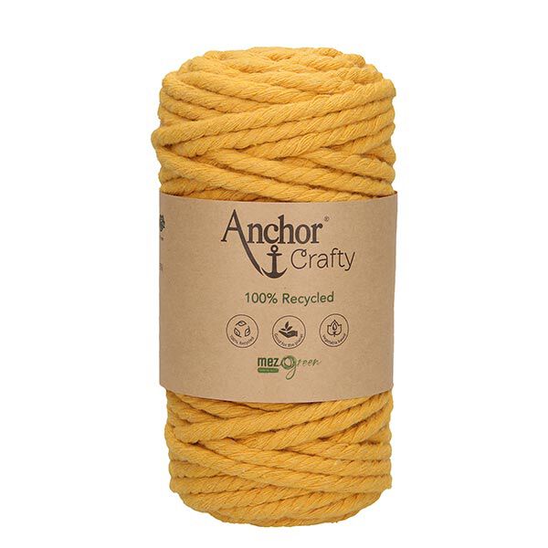 Anchor Crafty Macramé garen, gerecycled [5mm] – mosterd,  image number 2