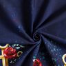 Katoenjersey Ankers en rozen | Glitzerpüppi – nachtblauw/oud goud,  thumbnail number 3