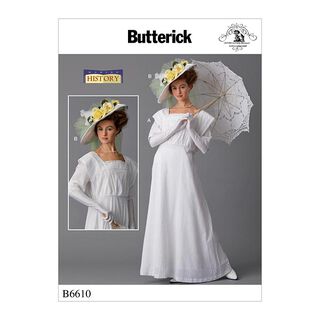 Kostuum en hoed by Making History, Butterick 6610 | 40 - 48, 