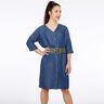 MEVROUW EDDA Rechte blousejurk met knoopsluiting en zakken | Studio Schnittreif | XS-XXL,  thumbnail number 2