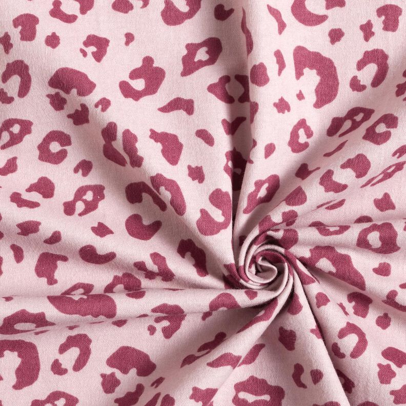 Katoenjersey Luipaardprint &ndash; roze/pink,  image number 3
