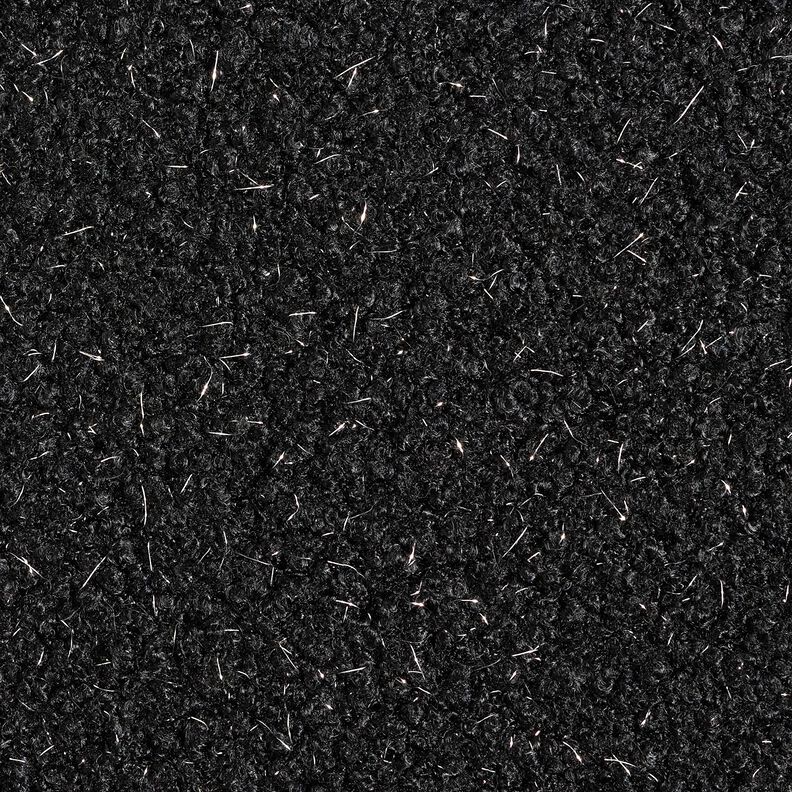 Tricot bouclé Glitterdraden – zwart, image number 1