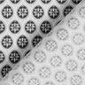 Katoen cretonne Tegel ornamenten – grijs/anthraciet,  thumbnail number 4