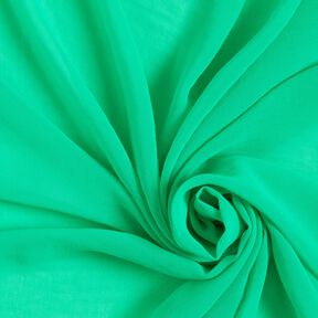 Crêpe chiffon Effen – smaragdgroen, 