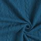 Jerseyjacquard cloqué kabelsteekpatroon – petroleum,  thumbnail number 3