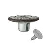 Jeanspatentknoop Ster – oudoudzilver metalen metalen,  thumbnail number 2