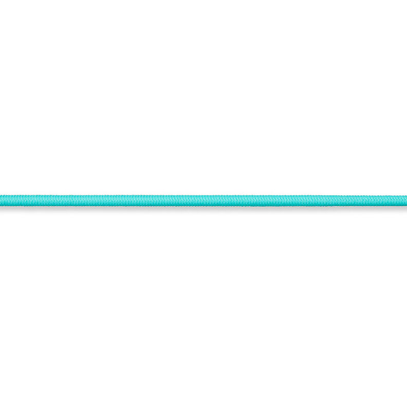 Gummikoord [Ø 3 mm] – aquablauw,  image number 2