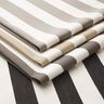 Outdoorstof Canvas Blokstrepen – zwart/ivoor,  thumbnail number 5