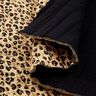 Mousseline Doorgestikte stof Luipaardprint – beige/zwart,  thumbnail number 2