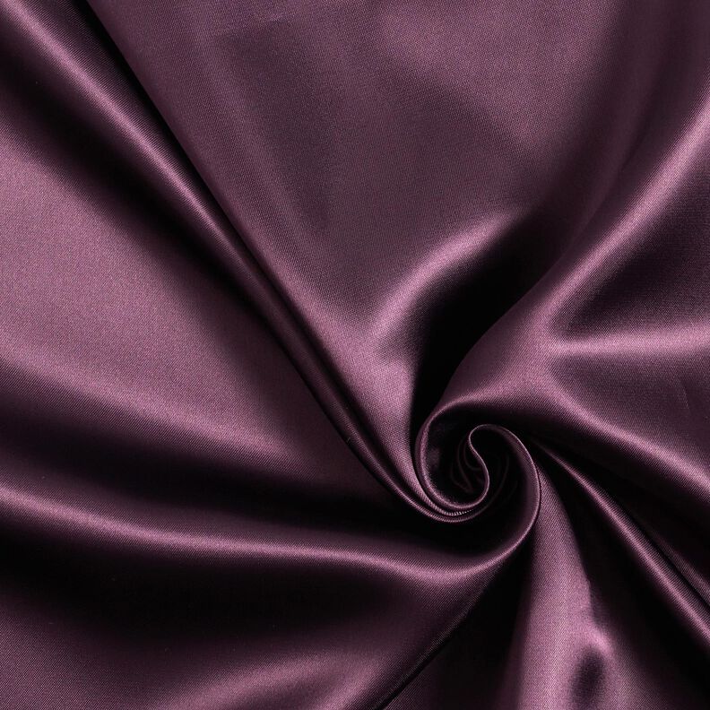 Satijnen voering effen – merlot,  image number 1