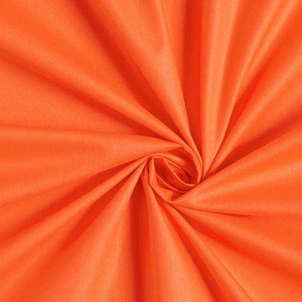 Katoenpopeline Effen – oranje,  image number 1