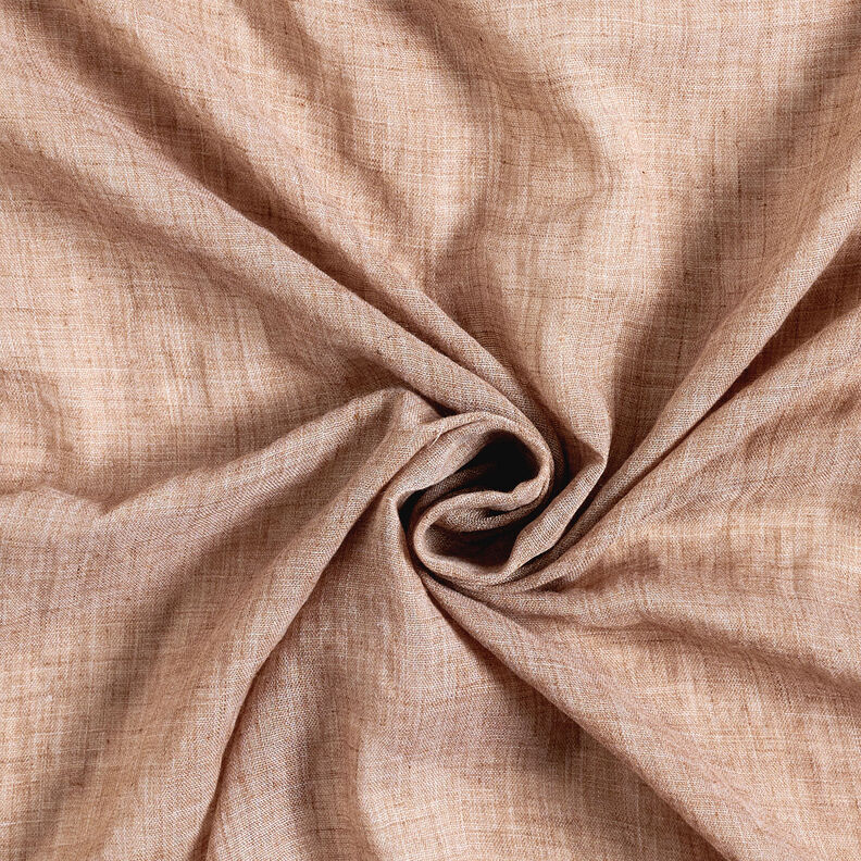 Voile gecrashed melange – kaneel,  image number 4