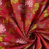Viscosestof Paisley bloemen – karmijnrood/vuurrood,  thumbnail number 3