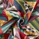 Decostof Gobelin Abstracte driehoeken – wit,  thumbnail number 3