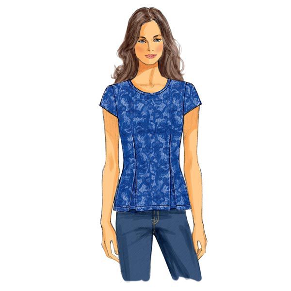 Top, Butterick 5988|42 - 50, image number 8