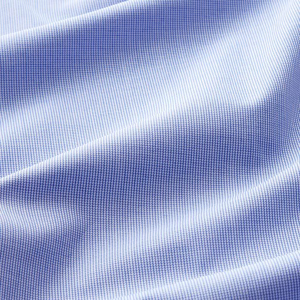 Blousestof miniruiten – wit/blauw, image number 2