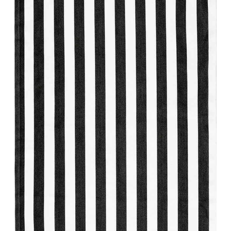 Outdoor Ligstoel stof Lengtestrepen 44 cm – zwart,  image number 1