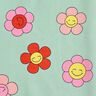 Gecoate katoen vrolijke bloemen | Poppy Fabrics – mint/citroengeel,  thumbnail number 7