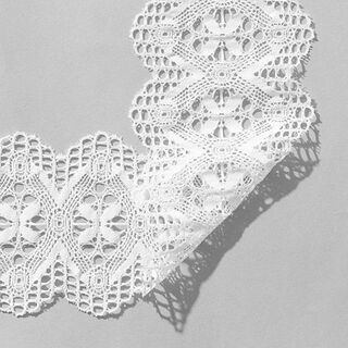 Elastische kant [ 85mm ] – wit, 