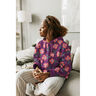 Sweatshirt geruwd Bloemen | by Poppy – roodlila/kreeft,  thumbnail number 6