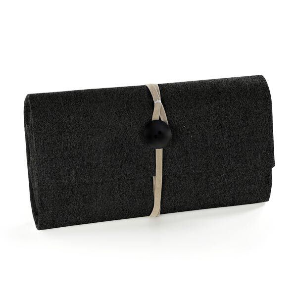 Vilt 90cm / 1mm dik – zwart,  image number 4