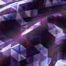 Softshell kleurrijke driehoeken Digitaal printen – druif,  thumbnail number 3