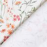 GOTS Katoenjersey wilde bloemenweide Digitaal printen – ivoor,  thumbnail number 4