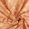 Kanten stof romantische bloemen – zalm/vanillegeel,  thumbnail number 3