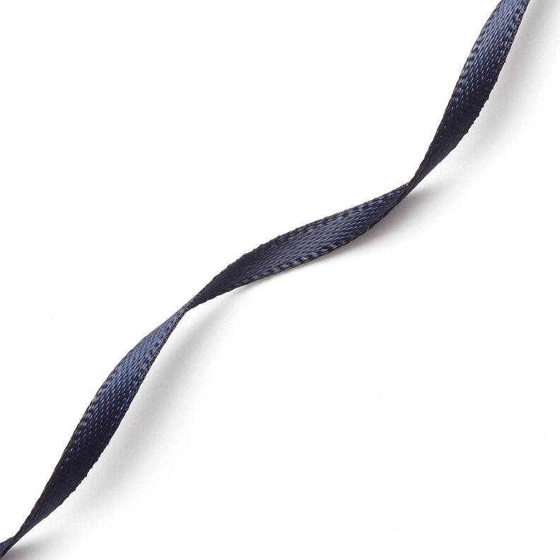 Satijnband [3 mm] – marineblauw,  image number 3