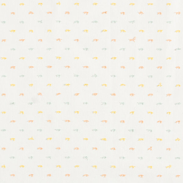 Fijne katoenen batist Kleurrijke Dobby-strepen – wit,  image number 1