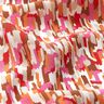 Crêpe penseelstreken – pink/donkerbeige,  thumbnail number 2
