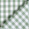 Katoenen stof Vichy ruit 1 cm – salie/wit,  thumbnail number 4