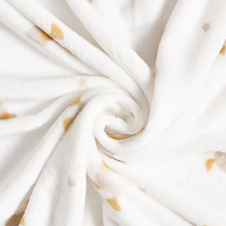 Gezellige fleece kleine ganzen – ivoor/amandel, image number 3